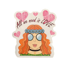 Load image into Gallery viewer, Sticker - All You Need is Love - Hippey - Laptop - Tumbler