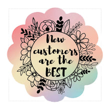 Load image into Gallery viewer, Sticker - Business - Happy Mail - New Customer are the Best