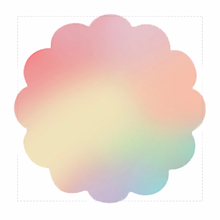 Load image into Gallery viewer, Sticker - Business - Happy Mail - Gold Transparent - Your Lucky Mail Has Arrived - St. Patrick's Day - Lucky Charm - Gold Glitter - Scallop Rainbow - Clover - Shamrock