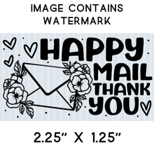 Load image into Gallery viewer, Sticker - Business - Happy Mail - Happy Mail Thank You - Thank You - Flowers