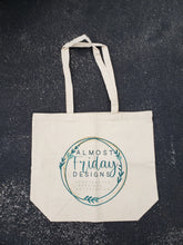 Load image into Gallery viewer, Tote Bag - Canvas Tote - Almost Friday Designs Tote Bag - Grocery Bag