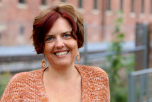 Load image into Gallery viewer, Genuine Leather Earrings - Leaf Cut - Red - White - Pink - Valentine's Day - Hearts - Statement Earrings