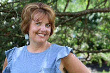 Load image into Gallery viewer, Genuine Leather Earrings - Black History Month - Teardrop - Rainbow Design - Tan - Black - Brown - Rainbow Earrings