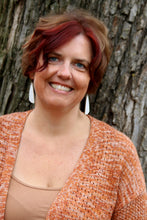 Load image into Gallery viewer, Genuine Leather Earrings - Black - Long Triangle - White - Palm Trees - Pineapple - Statement Earrings - Neutral - Summer