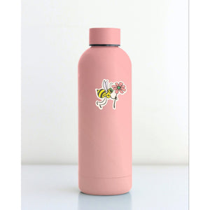 Sticker - Bees - Bee Sticker - Flower - Laptop - Tumbler