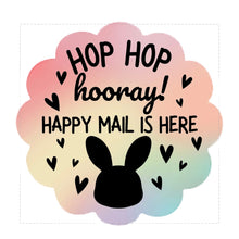 Load image into Gallery viewer, Sticker - Business - Happy Mail - Hip Hop Hooray Happy Mail is Here - Easter
