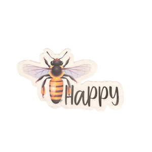 Sticker - Bee - Bee Happy - Laptop - Tumbler