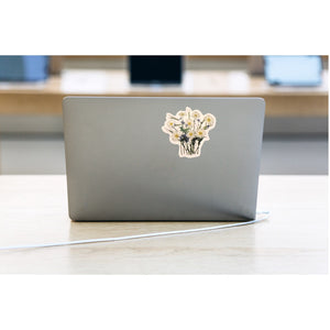 Sticker - Flowers - Foral - Daises - Laptop - Tumbler