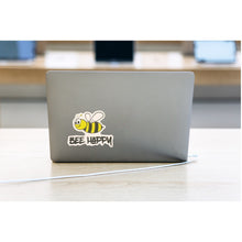 Load image into Gallery viewer, Sticker - Bee - Bee Happy - Laptop - Tumbler
