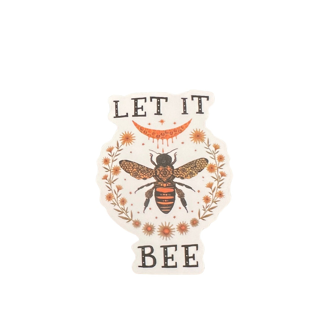 Sticker - Bees - Let it Bee - Laptop - Tumbler