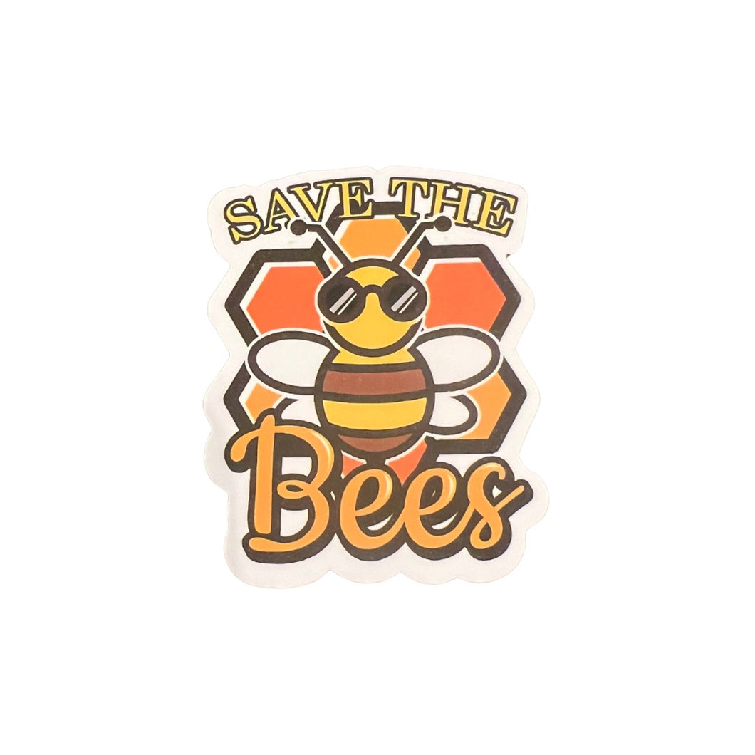 Sticker - Bees - Save the Bees - Laptop - Tumbler