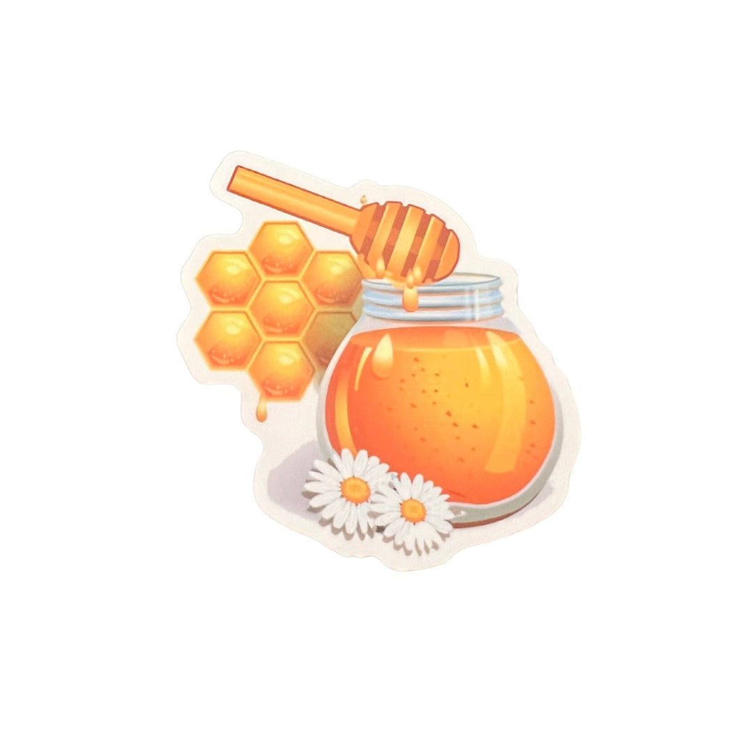 Sticker - Bees - Honey - 100% Honey- Natural Honey - Laptop - Tumbler