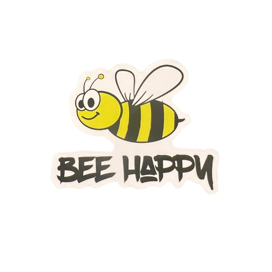 Sticker - Bee - Bee Happy - Laptop - Tumbler