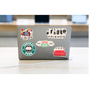 Sticker - Friends - Pivot - I'll Be There for You - Coffee Shop - Laptop - Tumbler