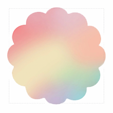 Load image into Gallery viewer, Sticker - Business - Happy Mail - Gold Transparent - St. Patricks Day - Lucky Charm - Gold Glitter - Scallop Rainbow - Clover - Shamrock
