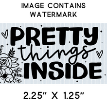 Load image into Gallery viewer, Stickers - Business - Happy Mail - Pretty Things Inside - Flowers
