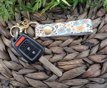 Load image into Gallery viewer, Genuine Leather Key Fob - Genuine Leather Accessories - Key Fob - Key Chain - Leopard
