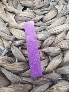 Hair Clip - Resin Clip - Purple - Hair Accessory - Girl's Hair Accessory  - Dark Purple - Alligator Clip - Purple Glitter