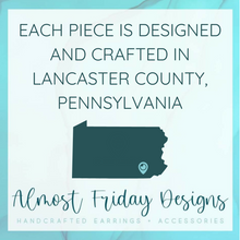 Load image into Gallery viewer, Acrylic Earrings - Circle Cut Out Earrings - Tortoise Shell - Statement Earrings
